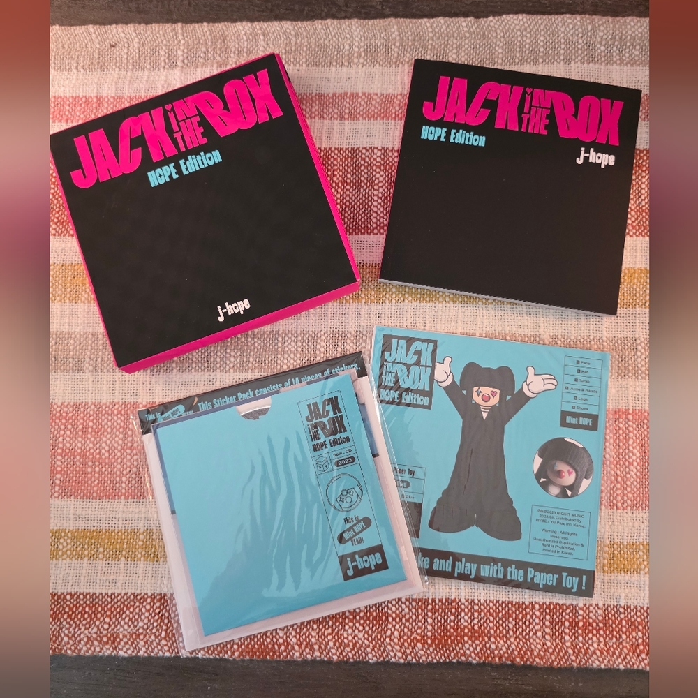 Jack in the Box HOPE Edition CD - Black and Blue - NO PC